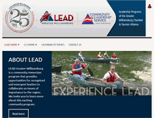 Tablet Screenshot of leadershiphistorictriangle.camp7.org
