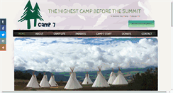 Desktop Screenshot of camp7.us