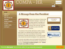 Tablet Screenshot of compahr.camp7.org