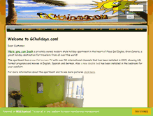 Tablet Screenshot of gcholidays.camp7.org