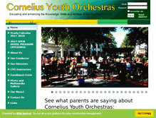 Tablet Screenshot of corneliusyouthorchestras.camp7.org