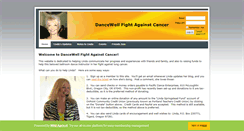 Desktop Screenshot of dancewellfightagainstcancer.camp7.org